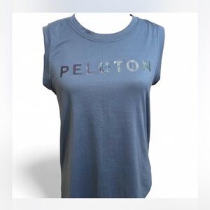 Peloton Women's Slate Blue Muscle Tee